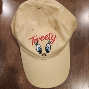 Tweety Bird Embroidered Baseball Cap